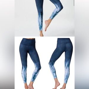Onzie unique design leggings ombré tie dye